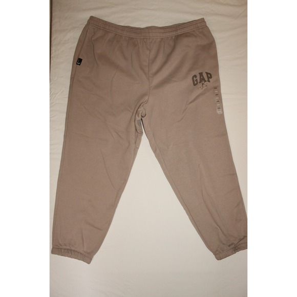 Gap X Disney Mickey Mouse Joggers Men's XXL Beige Brown 42 Waist Sportcore‎ $59 - Picture 1 of 8